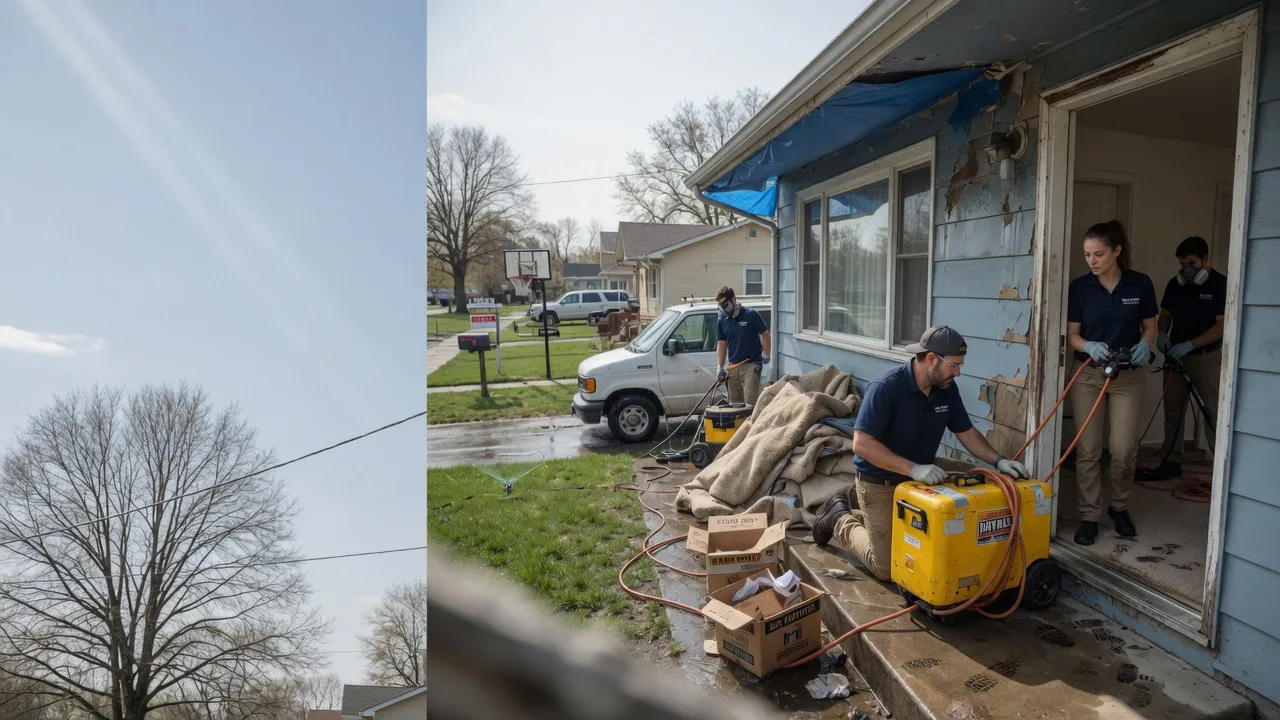 Basement Flood Cleanup in Fords Branch, KY near me